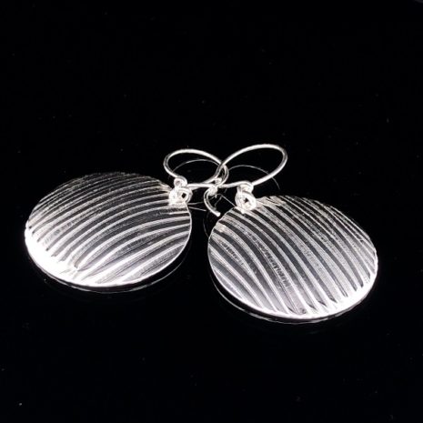 Boucles d'oreilles rondes & bombées argent 3 Boucles d'oreilles rondes et bombées argent