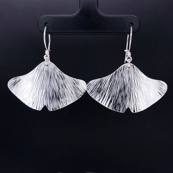 Boucles D'oreilles Femme Forme Feuille De Ginkgo Rouge - Perles Suspendues - Style élégant Et Chinois - Longueur Environ 4,5 Cm